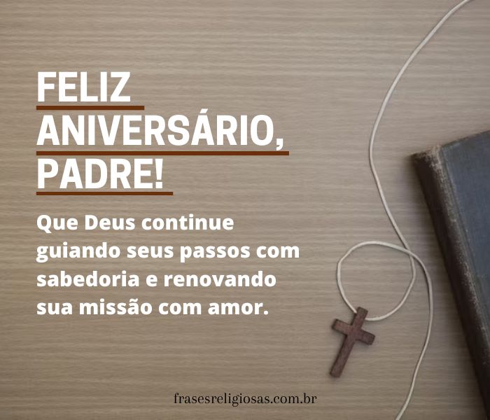 parabéns padre