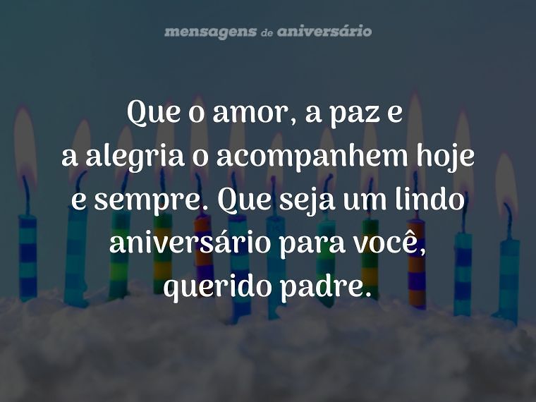 bênçãos para padre