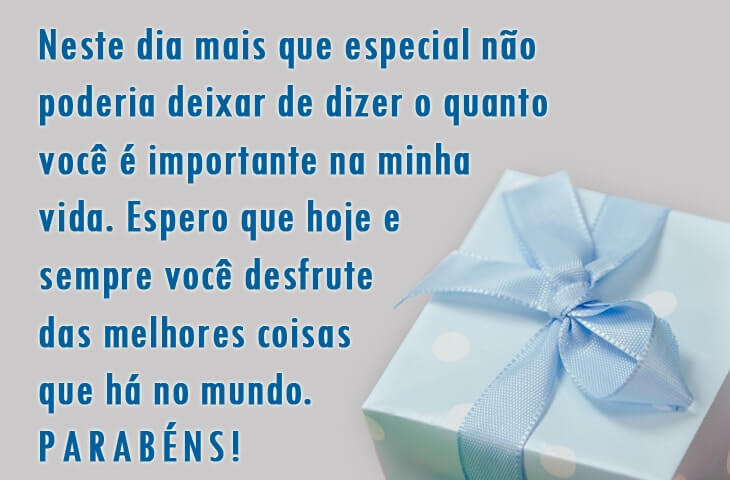 como desejar feliz aniversário para primo