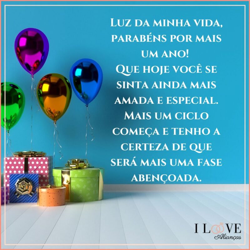 mensagem de aniversário para amiga