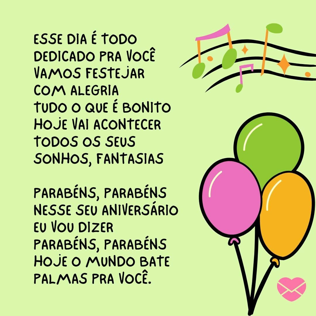 status whatsapp aniversario com musica