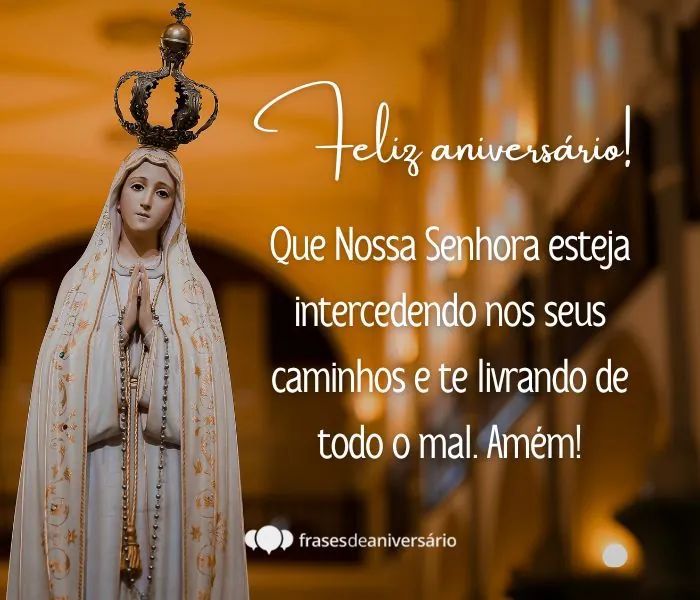 Mensagem de aniversário para afilhado católico