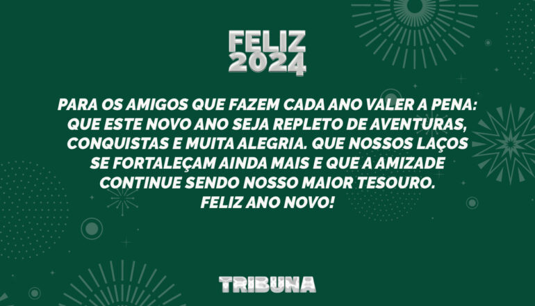 mensagens de ano novo para melhores amigos