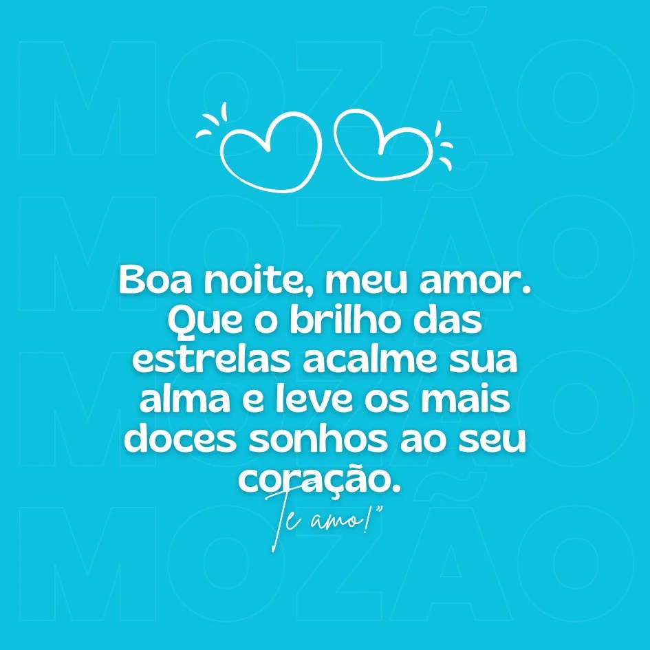 frases de boa noite românticas