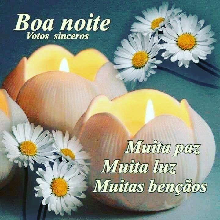 mensagens de boa noite para WhatsApp com flores e Deus