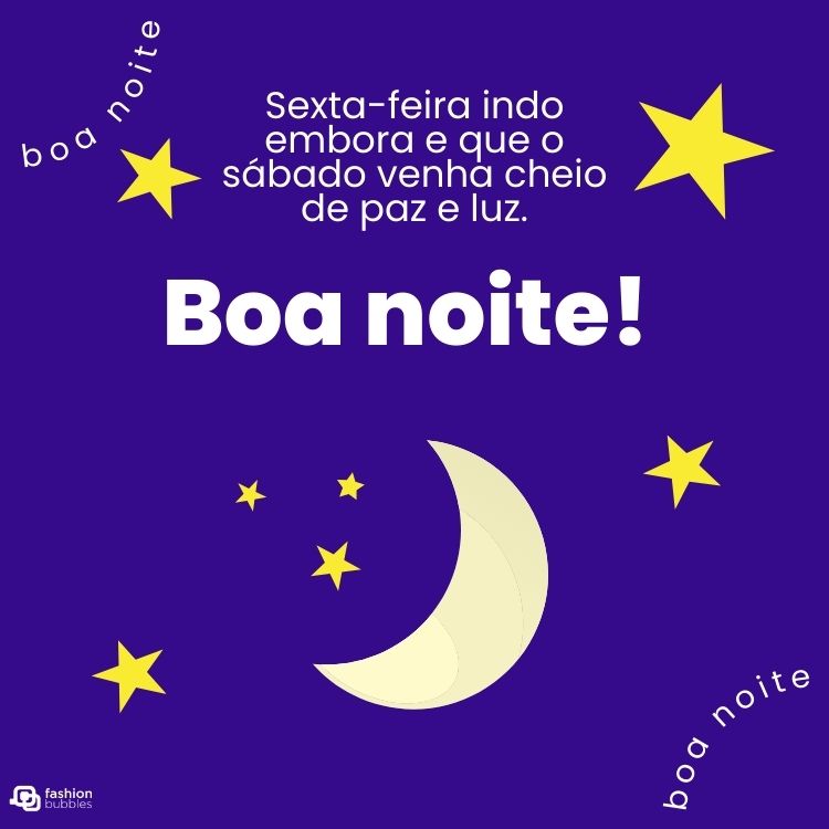 mensagem sexta-feira noite