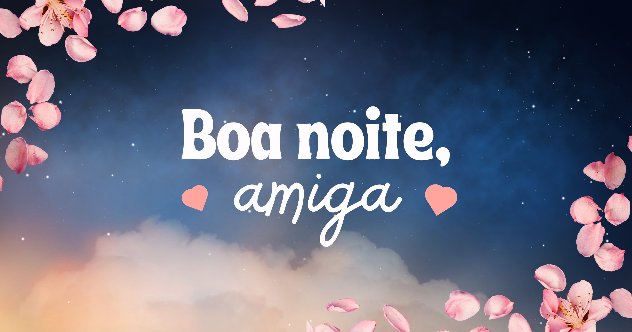 mensagem de boa noite abençoada para amiga