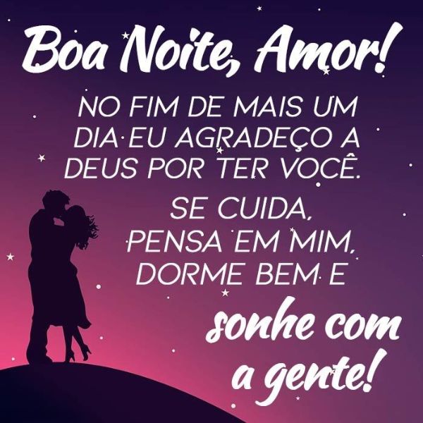 como mandar boa noite para namorado(a)
