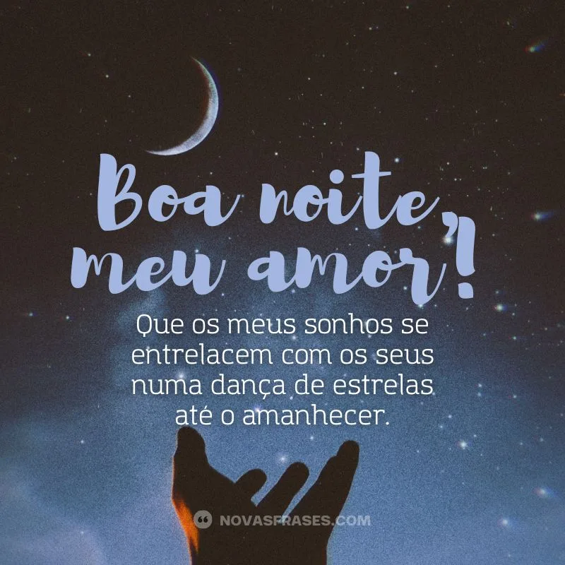 mensagens de boa noite com carinho e amor