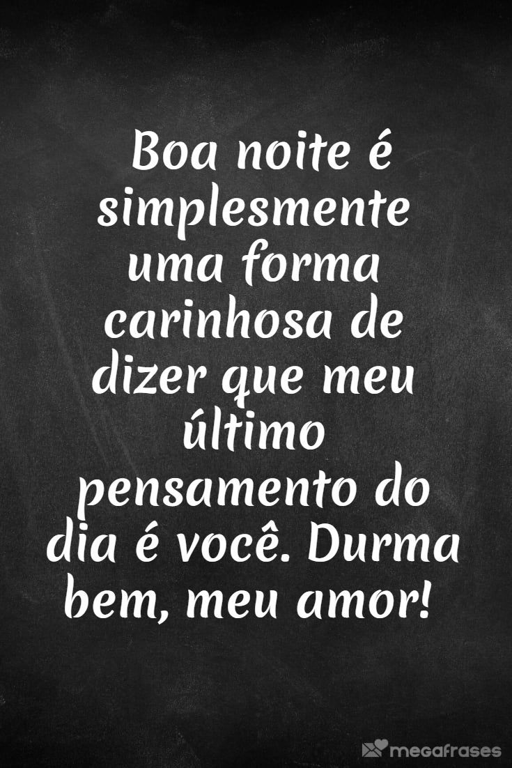 textos de boa noite apaixonados