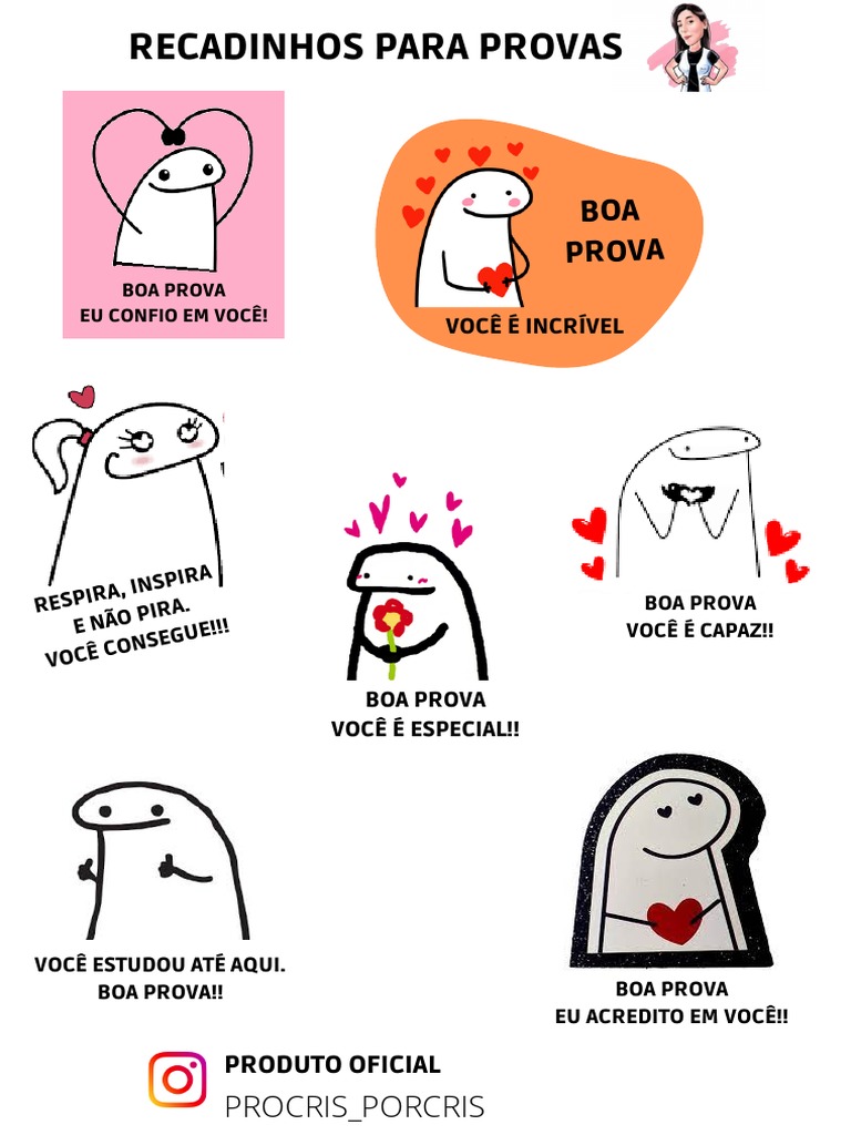palavras de encorajamento para exame