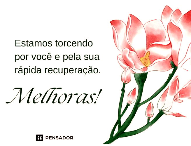mensagens de melhoras