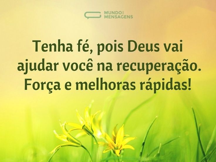 desejos de recuperação