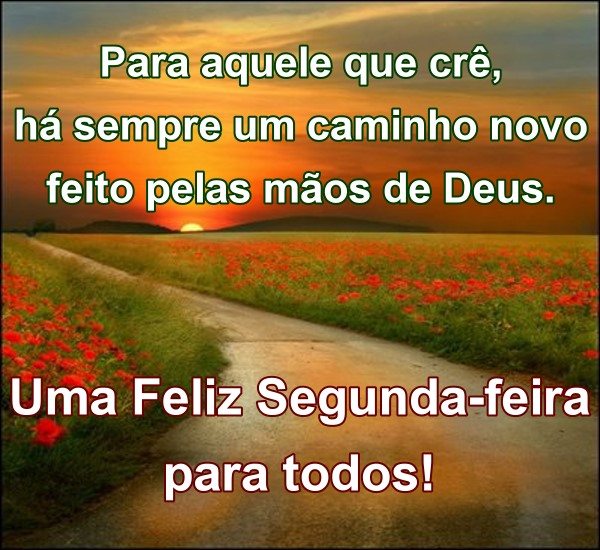 início de semana inspirador