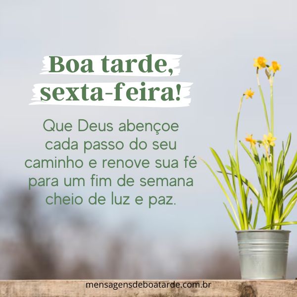 mensagens de sexta-feira abençoada