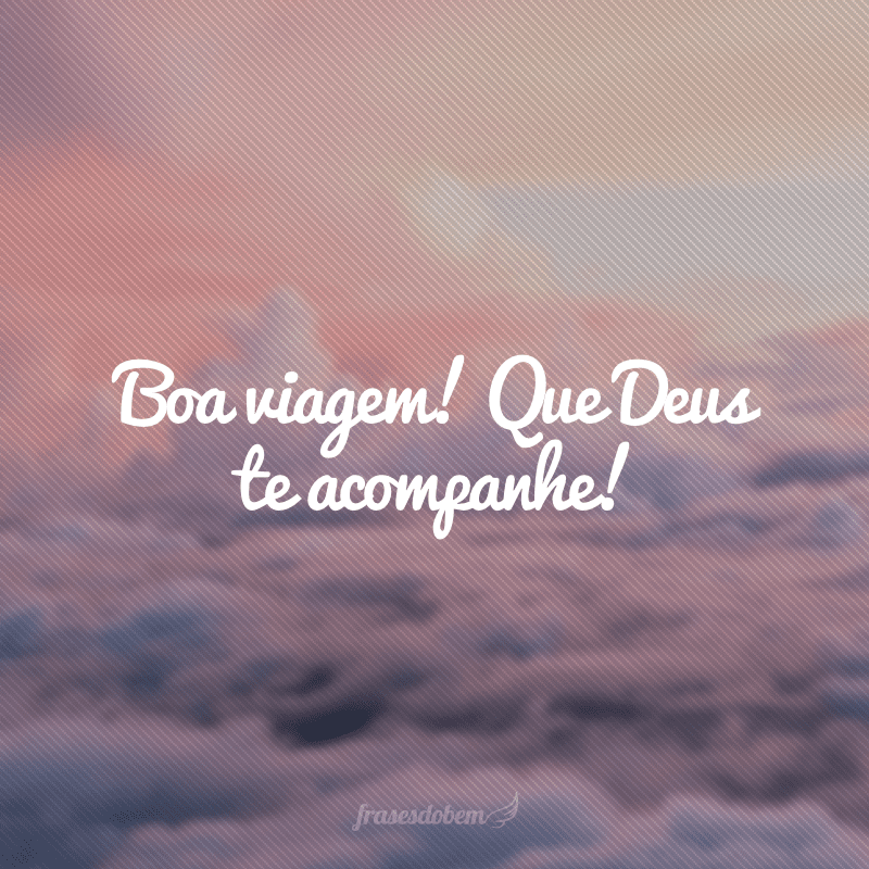 mensagens religiosas para quem viaja