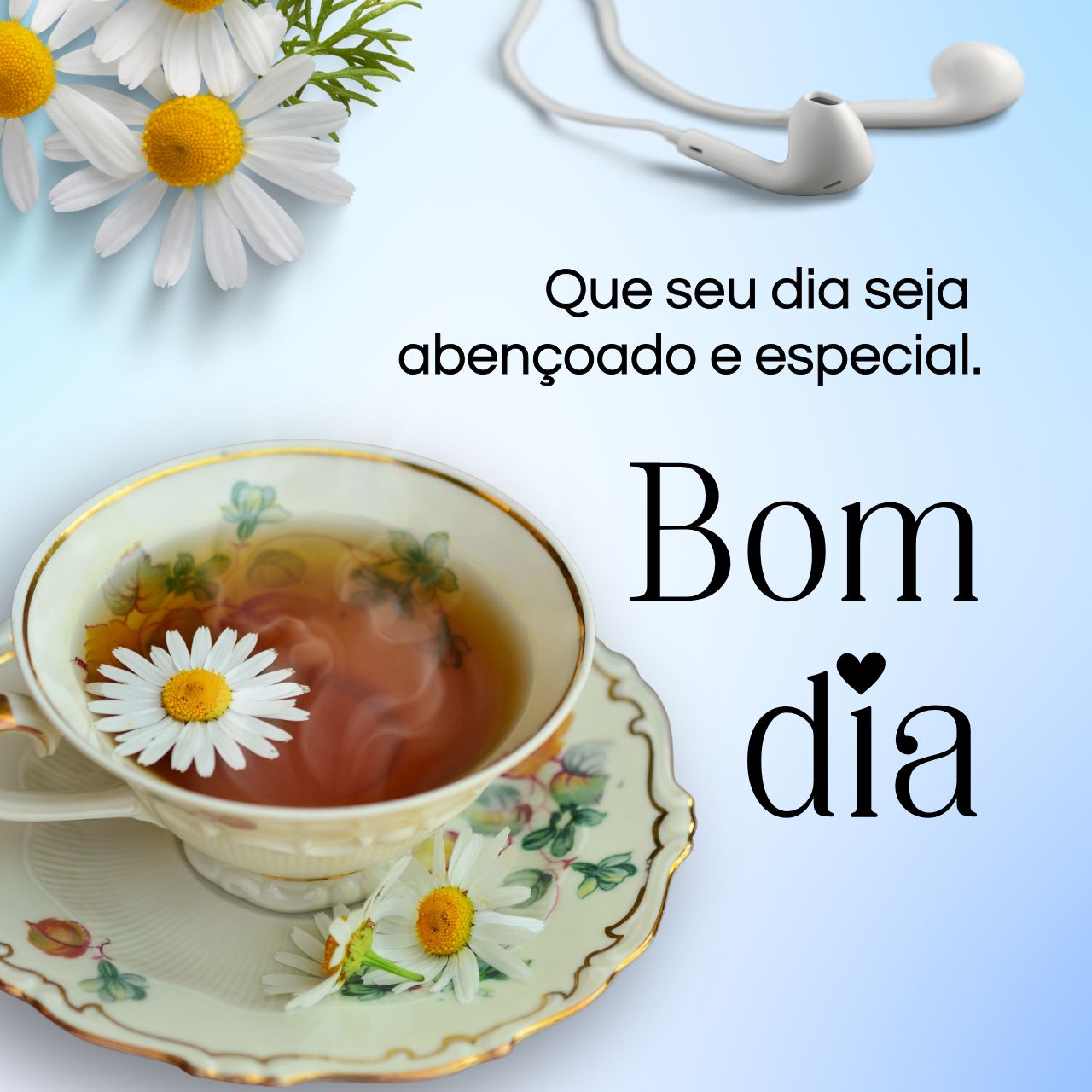 bom dia inspirador