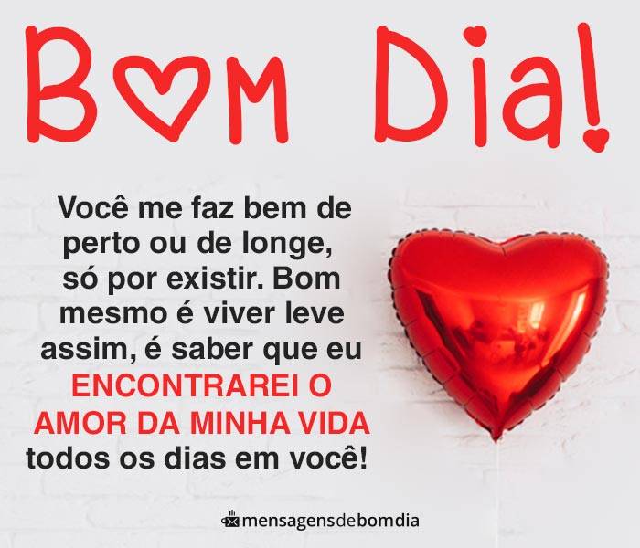 mensagem de bom dia para a pessoa amada