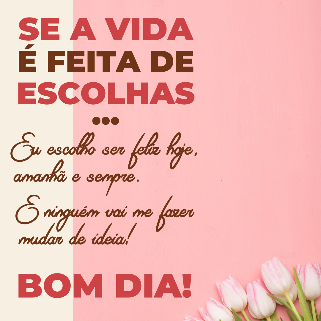bom dia com afeto