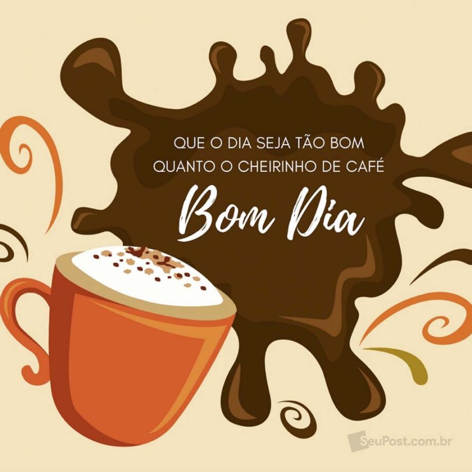 mensagem de bom dia com café para namorado
