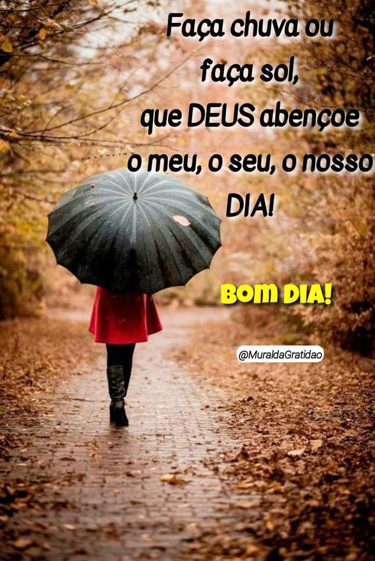bom dia com chuva mensagens