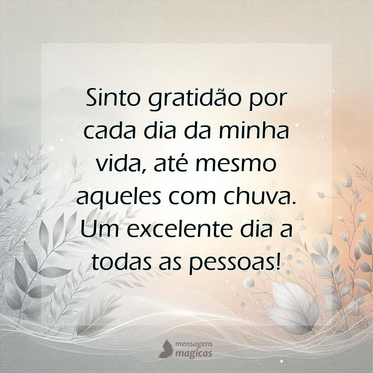 bom dia reflexivo chuva