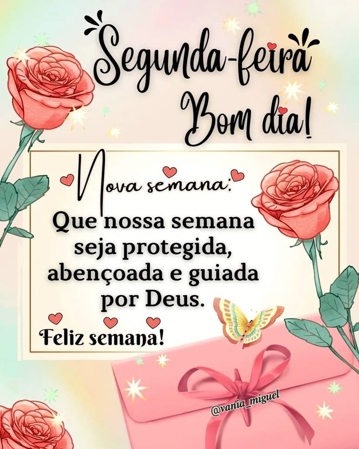 frase bom dia segunda
