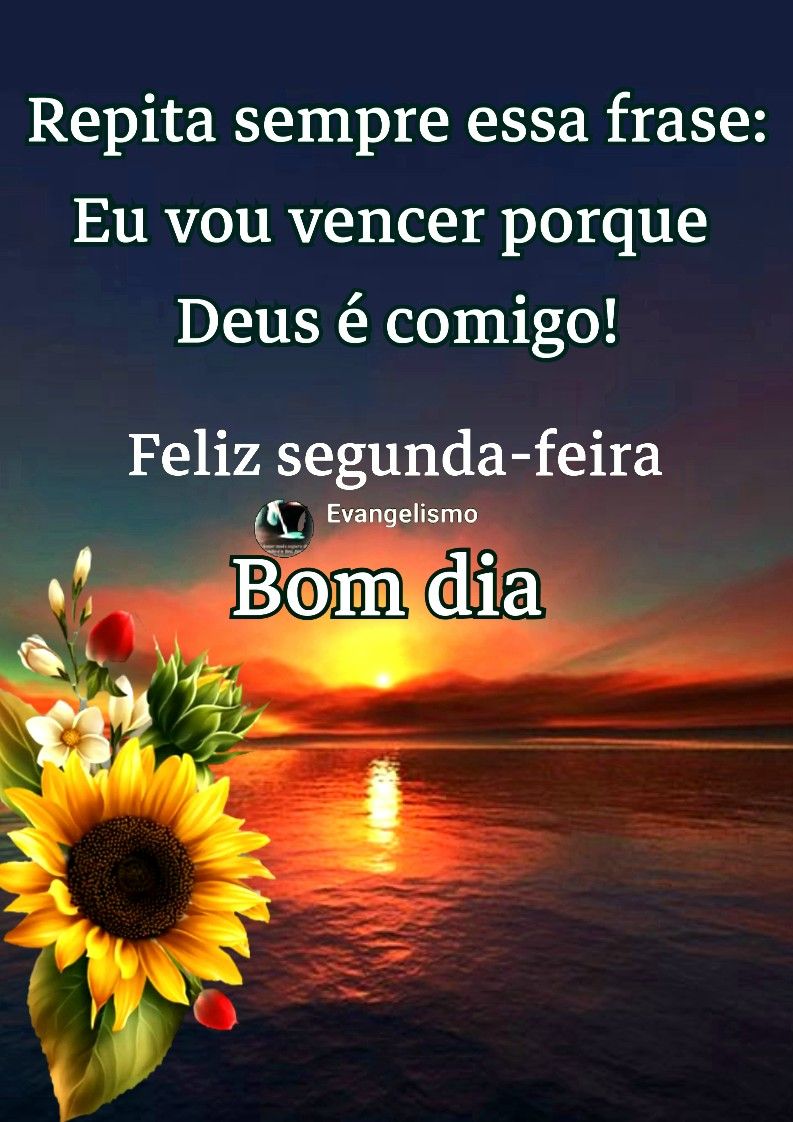 frase bom dia segunda