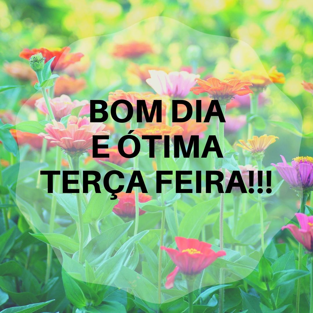 bom dia fé terça-feira