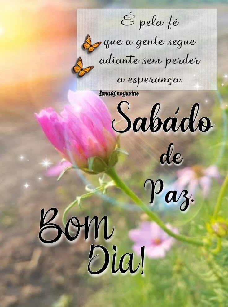 bom dia sábado com fé