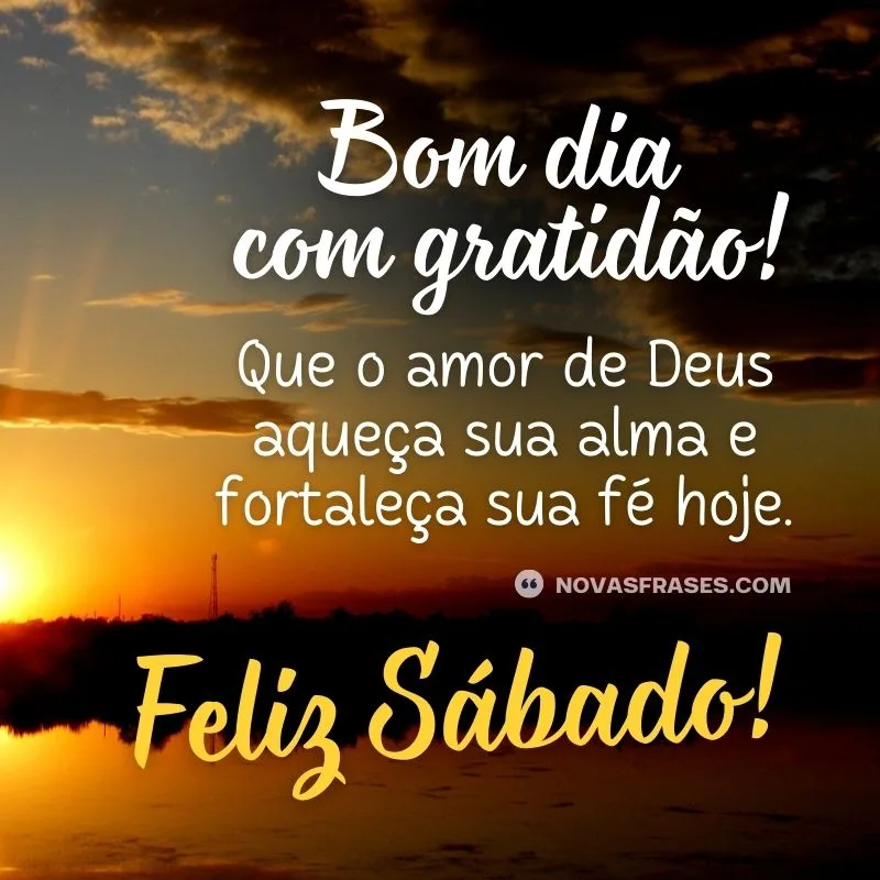 frases de sábado abençoado para família
