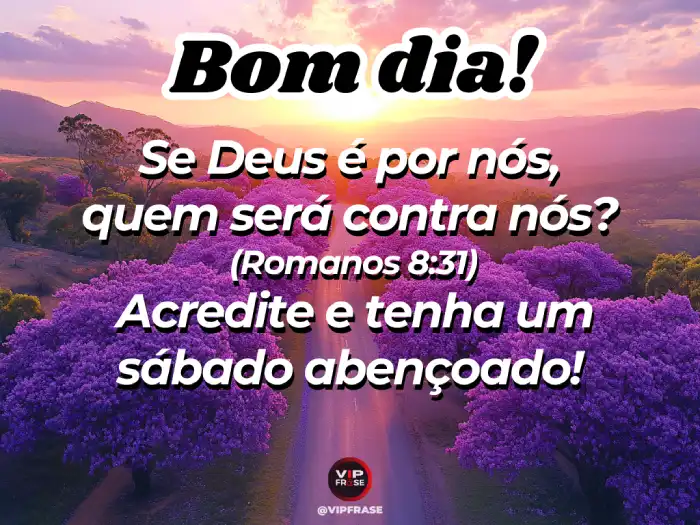 sábado de paz e bênçãos