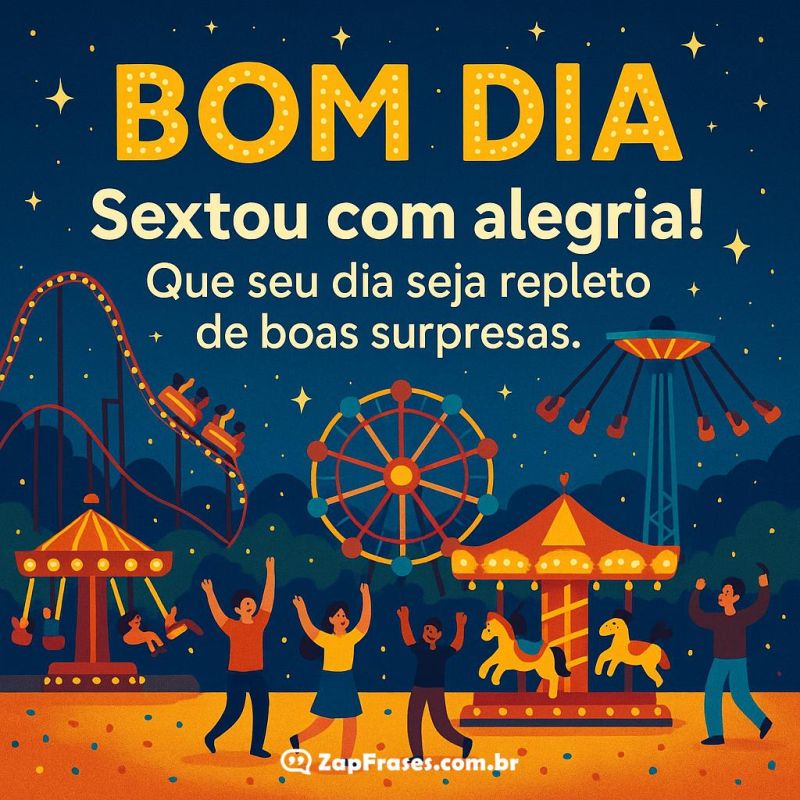 bom dia amor sextou