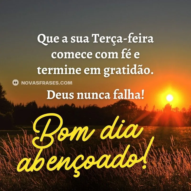 bom dia terça motivacional