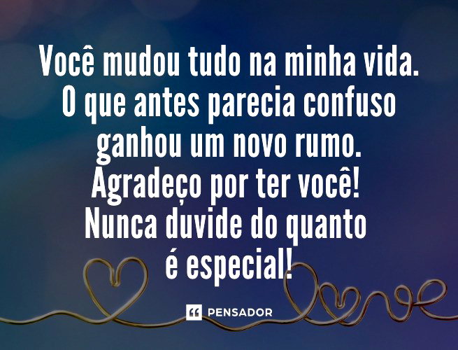 frases de afeto para namorado