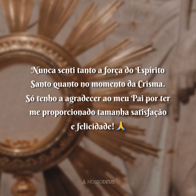 o que escrever no cartão de crisma