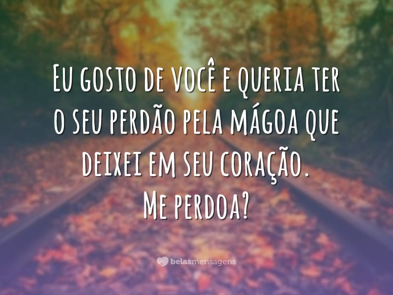 mensagem de desculpas para amigo
