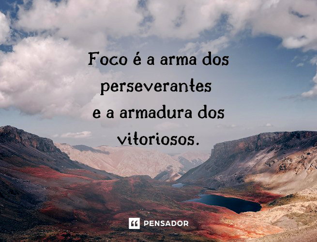 como manter o foco