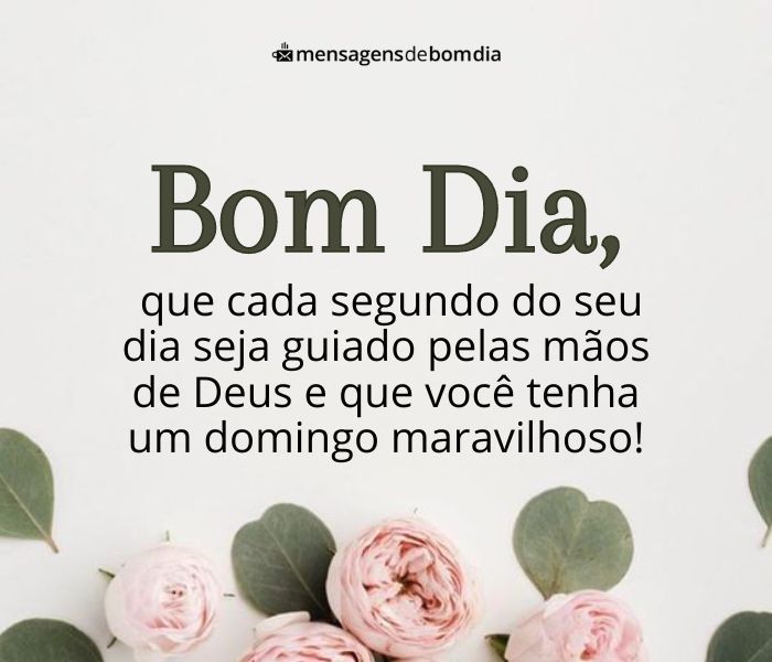 domingo abençoado para família