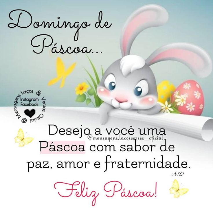 frases de páscoa para amigos