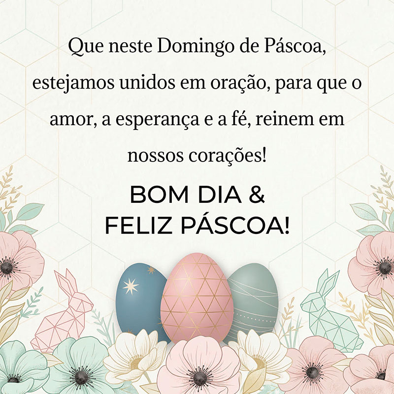 mensagens curtas de páscoa