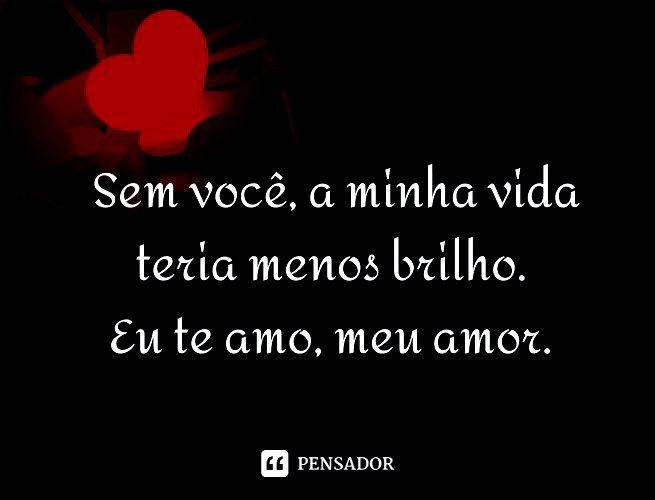 como dizer eu te amo
