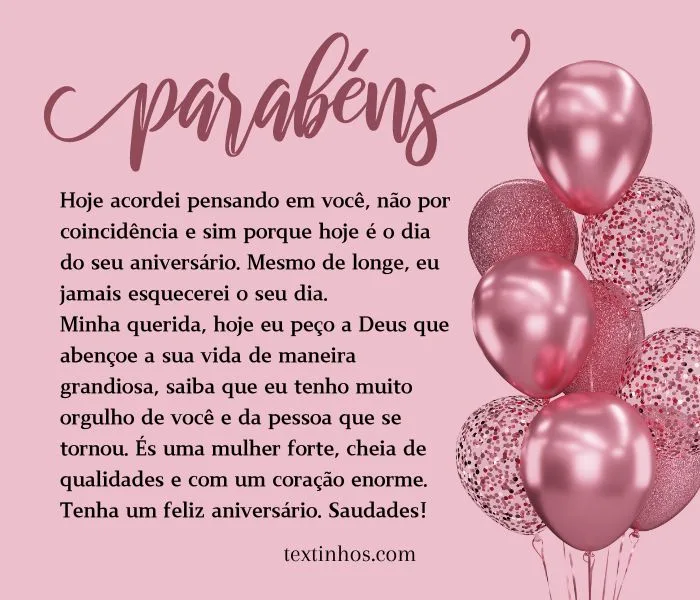 desejos de aniversário para amiga