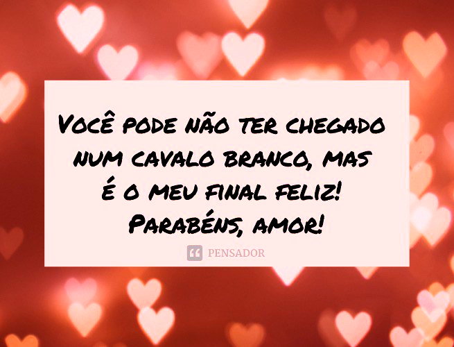 mensagens emocionantes de aniversário para namorado