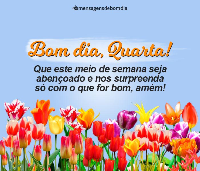mensagem curta de quarta-feira