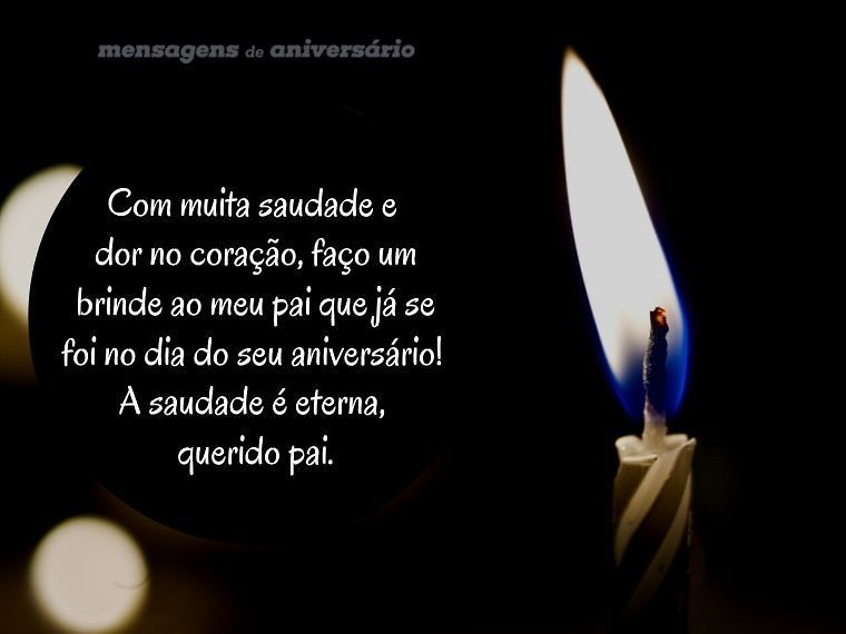 saudade pai mensagem filha