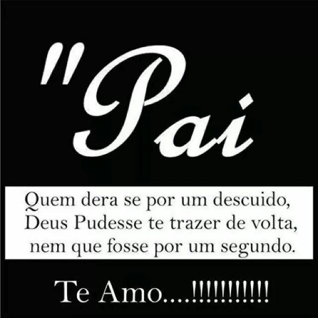 amor eterno pai