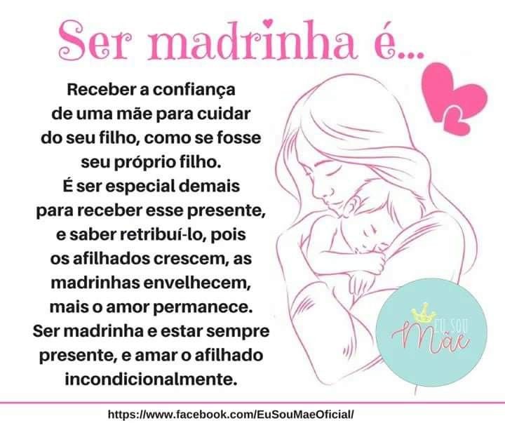 mensagem de madrinha para aniversário de afilhado