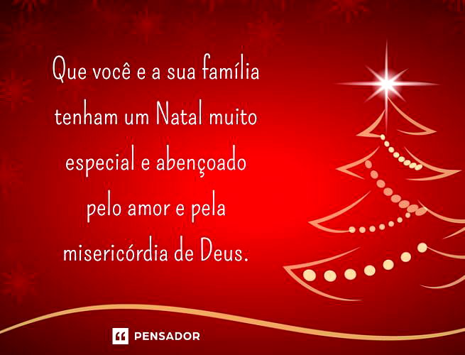 mensagem de natal evangélica