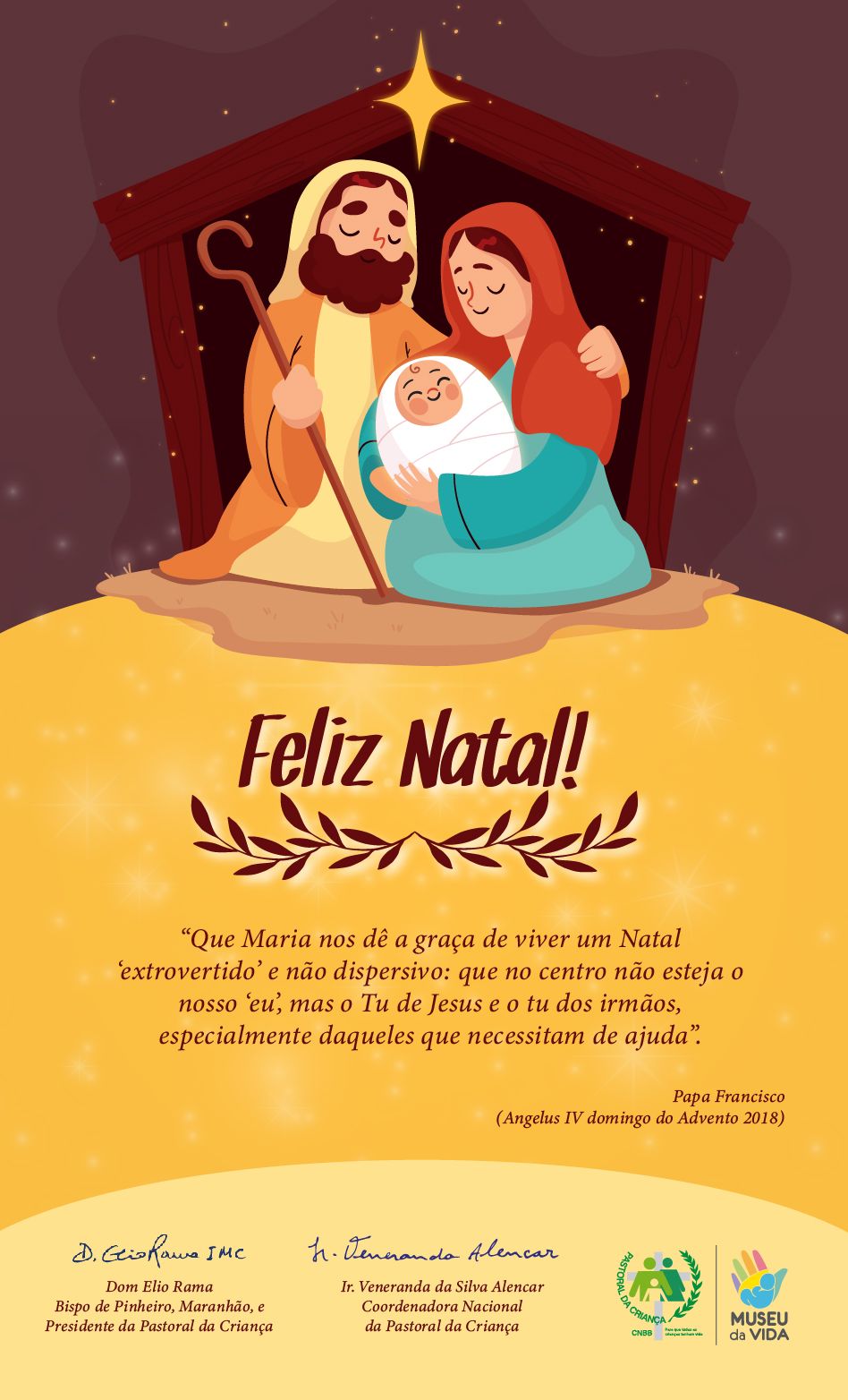 natal em família com fé